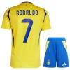 Maillot de Supporter Al Nassr Ronaldo 7 Domicile 2024-25 Pour Enfant